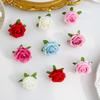 5/10PCS Artificial Flower Cheap Silk Rose Head Home Room Wedding Garden Decor Valentine' Outdoor Party DIY Gift Wreath Scrapbook