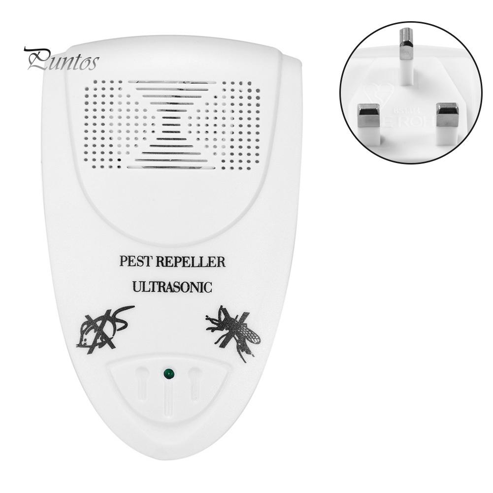 Puntos Home Warehouse Mouse Rat Mosquito Cockroach Pest Repellent Rejector Ultrasonic