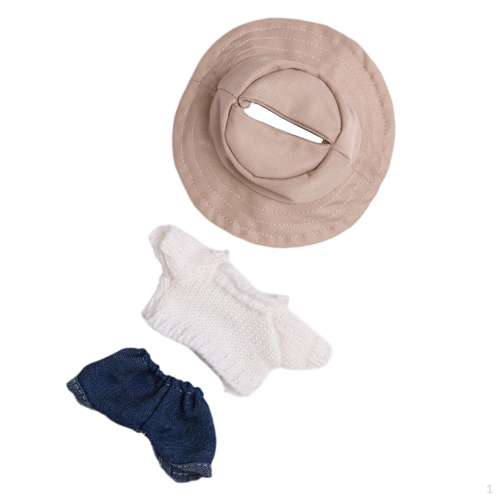 

17 см плюшевая кукольная одежда костюмы мультяшная одежда удобная коллекционная самодельная фото реквизит брюки Jeans