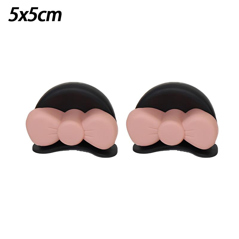 Electric Vehicle Stickers Motorcycle Helmet Decorative Stickers Cat Ear And Bear Ear Accessories Cute Accessories