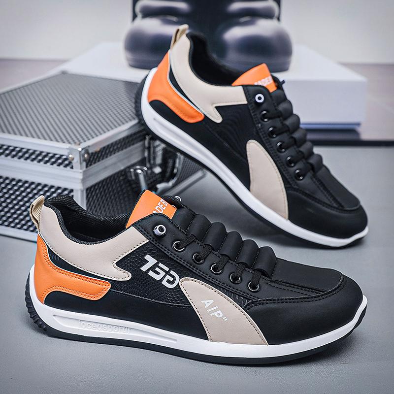 Outdoor Men's Running Sport Shoes Mesh Men Walking Shoes Lightweight Casual Sneakers Comfortable Breathable Flat Jogging Shoes