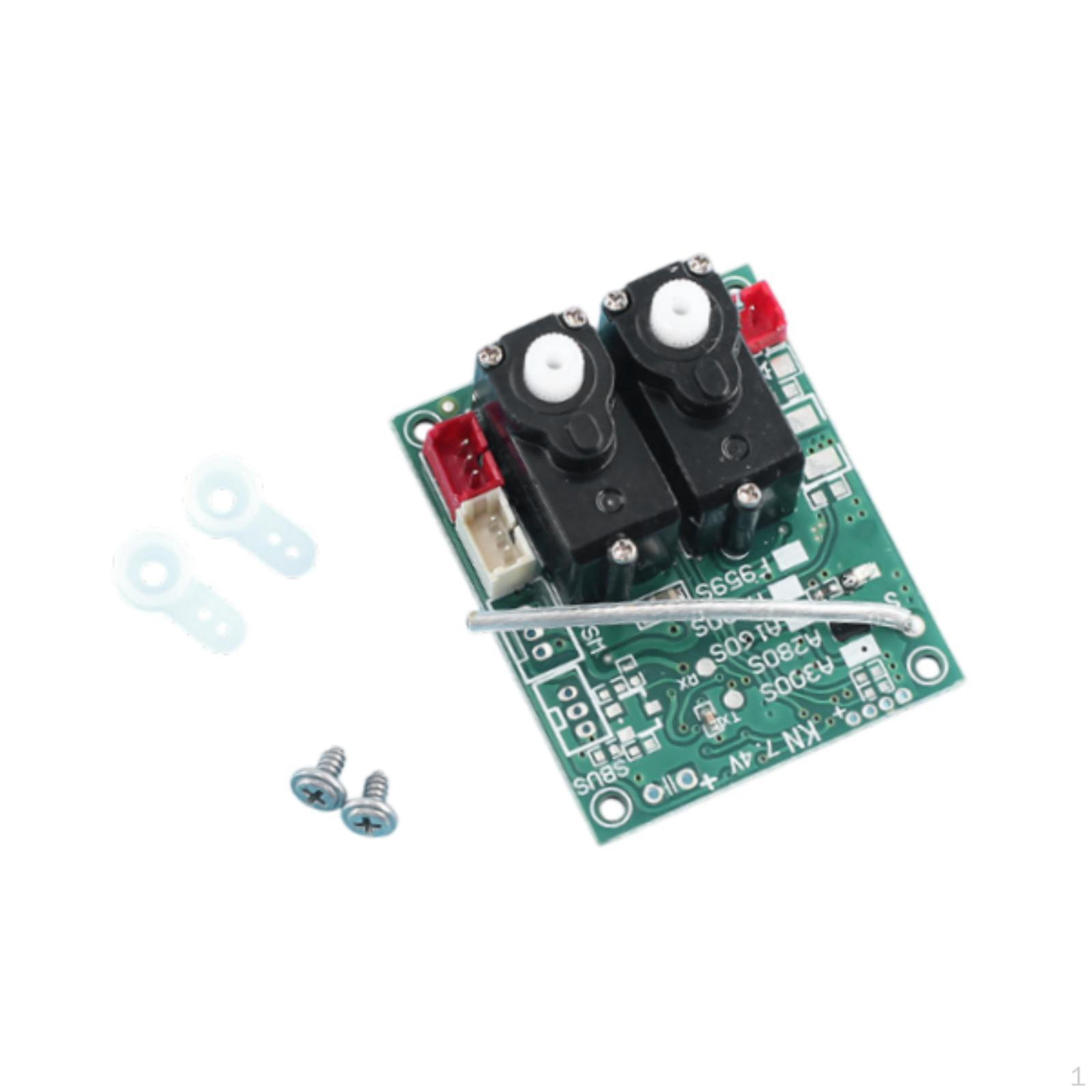 

Receiver Circuit Board Main and Screws, Remote Control Plane Parts for XK ,.0021,