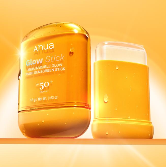 ANUA Zero Cast Daily Glow Finish Sun Stick 18g SPF50+ PA++++ Moisturizing Sun Stick