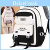 New Nylon Orthopedic Large Capacity Student Backpack For Grade 1-6 Boys And Girls