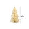 15/20/25/30Cm Mini Origami Christmas Tree Ornament Scene Props Santa Claus Mini Christmas Tree Atmosphere Decoration Supplies