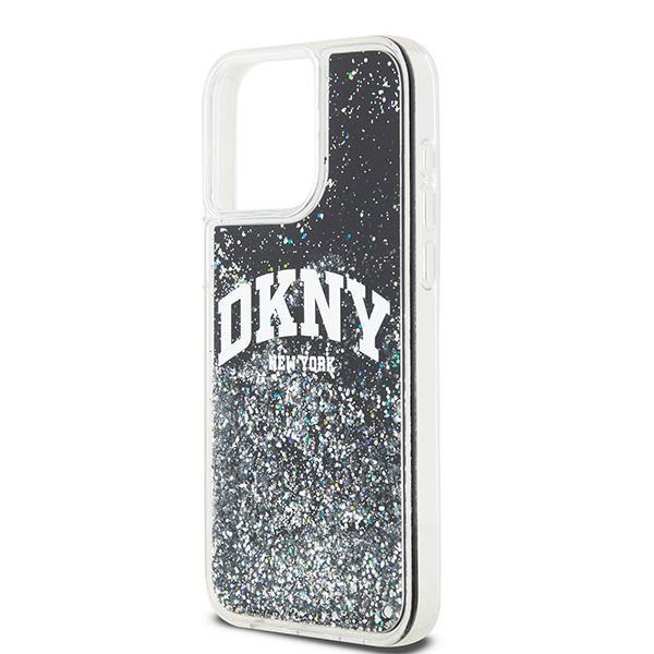 Dkny Dkhcp14Xlbnaek Iphone 14 Pro Max6.7 Czarny/Black Hardcase Liquid Glitter Big Logo