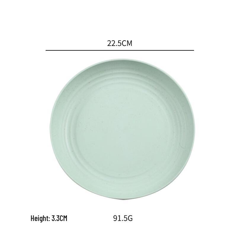 ZISIZ Thickened Plastic Fruit Plate