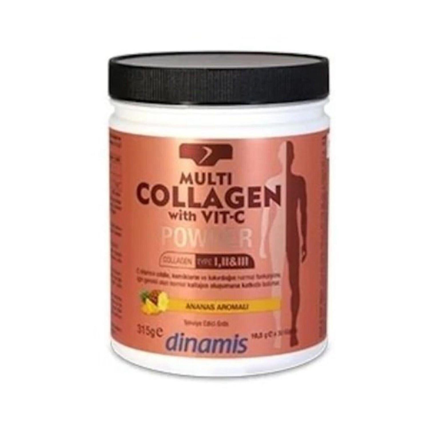 

Multi Collagen With Vit-c Powder Pineapple Flavored