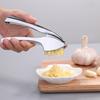Garlic Mincer Tool Super Easy To Use Garlic Presser Crush Garlic Effortlessly Garlic Masher with Easy-Squeeze Ergonomic Handle