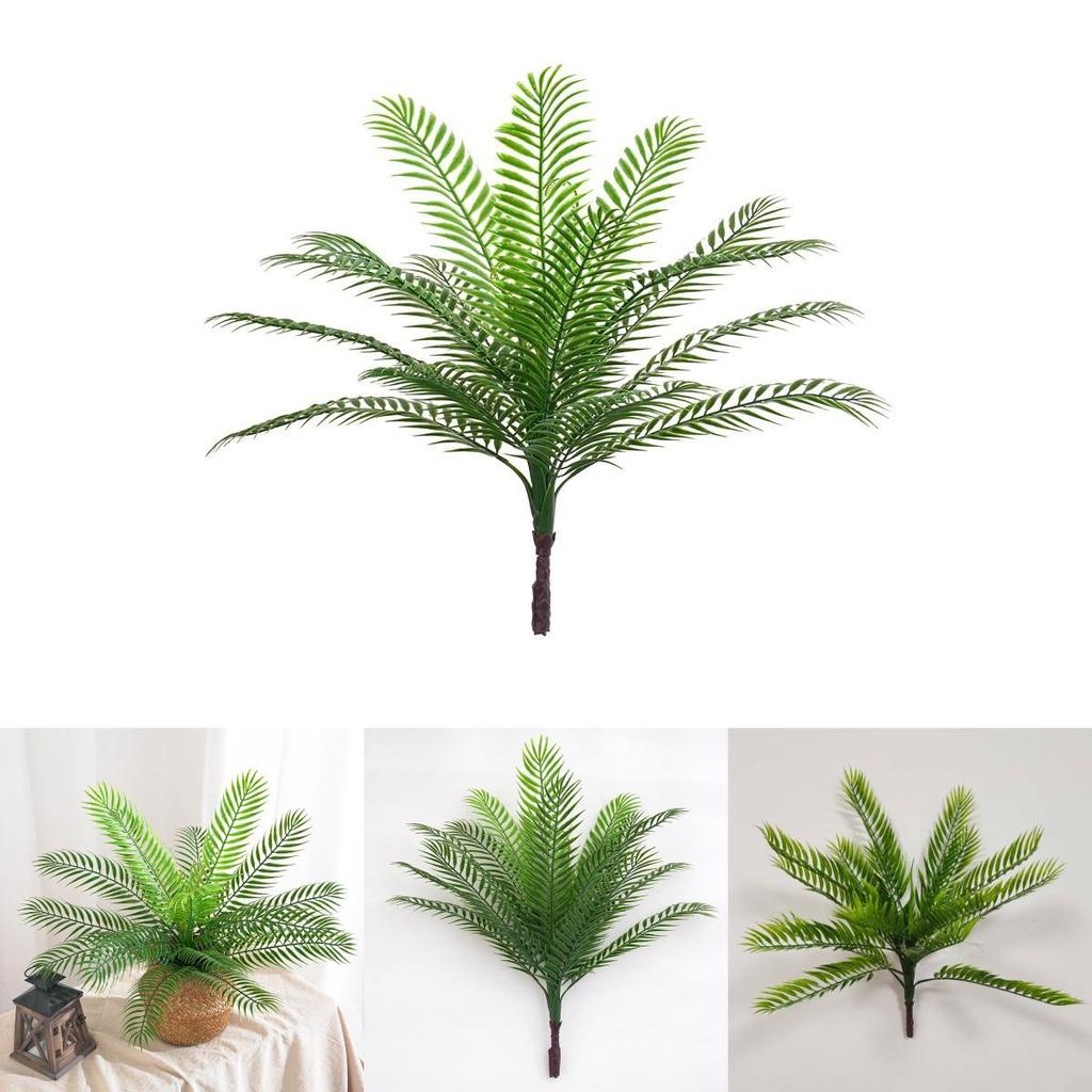 Artificial Plant Dypsis Lutescens Leaf Wall Decor For Home Interior
