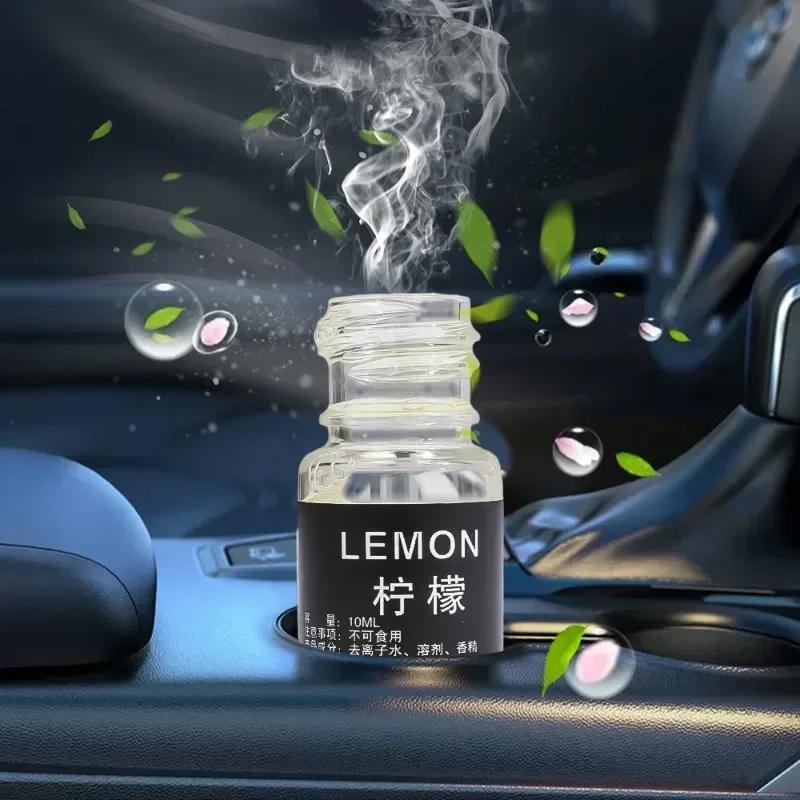1/7pcs 10ml Car Perfume Supplement Natural Plant Oil Water Soluble Auto Air Freshener Home Fragrance Car Accessories