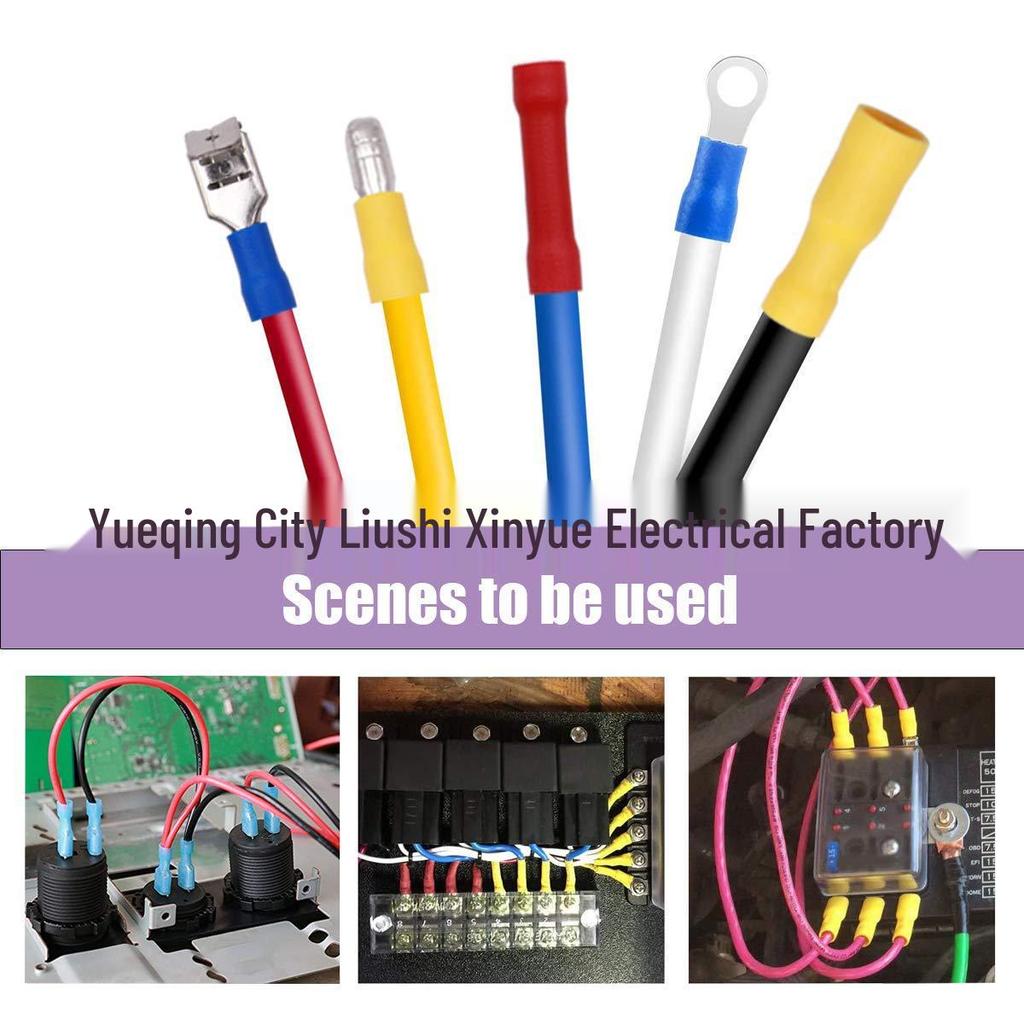 300-Piece Pre-Insulated Cold-Pressed Terminal Connector Set