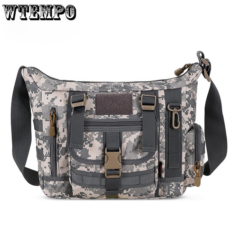 Torba na ramię w kamuflażu Torba na komputer męska Duża torba crossbody Torba męska Torba rekreacyjna