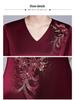 2025 Autumn Elegant Acetate Gown for Mother-in-Law: Stylish, Large-Hemmed Evening Dress