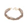 2 PCS Versatile Stacked Beads Necklace 2 Layers Women Collarbone Chain Beaded Choker Necklace  Daily