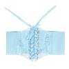 Fashionable Women Waist Corset Flower Embroidery Elastic Waistband Wide Lace Slimming Body Belts Cummerbunds