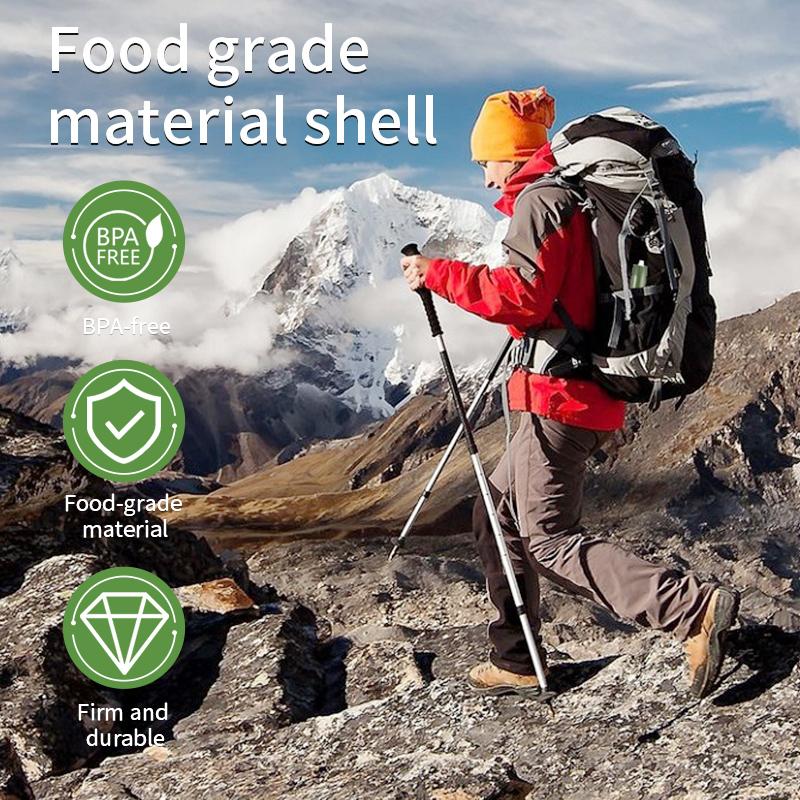 Filterwell Grün Mini Reise Wasserfilter Strohhalm Persönlich Outdoor Notfall Campingausrüstung Wandern Überleben Trinksystem