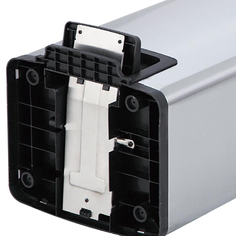Haisidick Stainless Steel Foot Pedal Classification Waste Bin