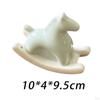 Animal Figurine Incense Burner Ceramic Porcelain Ornament Decorative Holder for Tabletop
