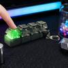 Fidget Keyboard Stress Relief Relaxation Keychain Clicker Keyboard Fidget Keychain for Students Office Coworkers Friends Family