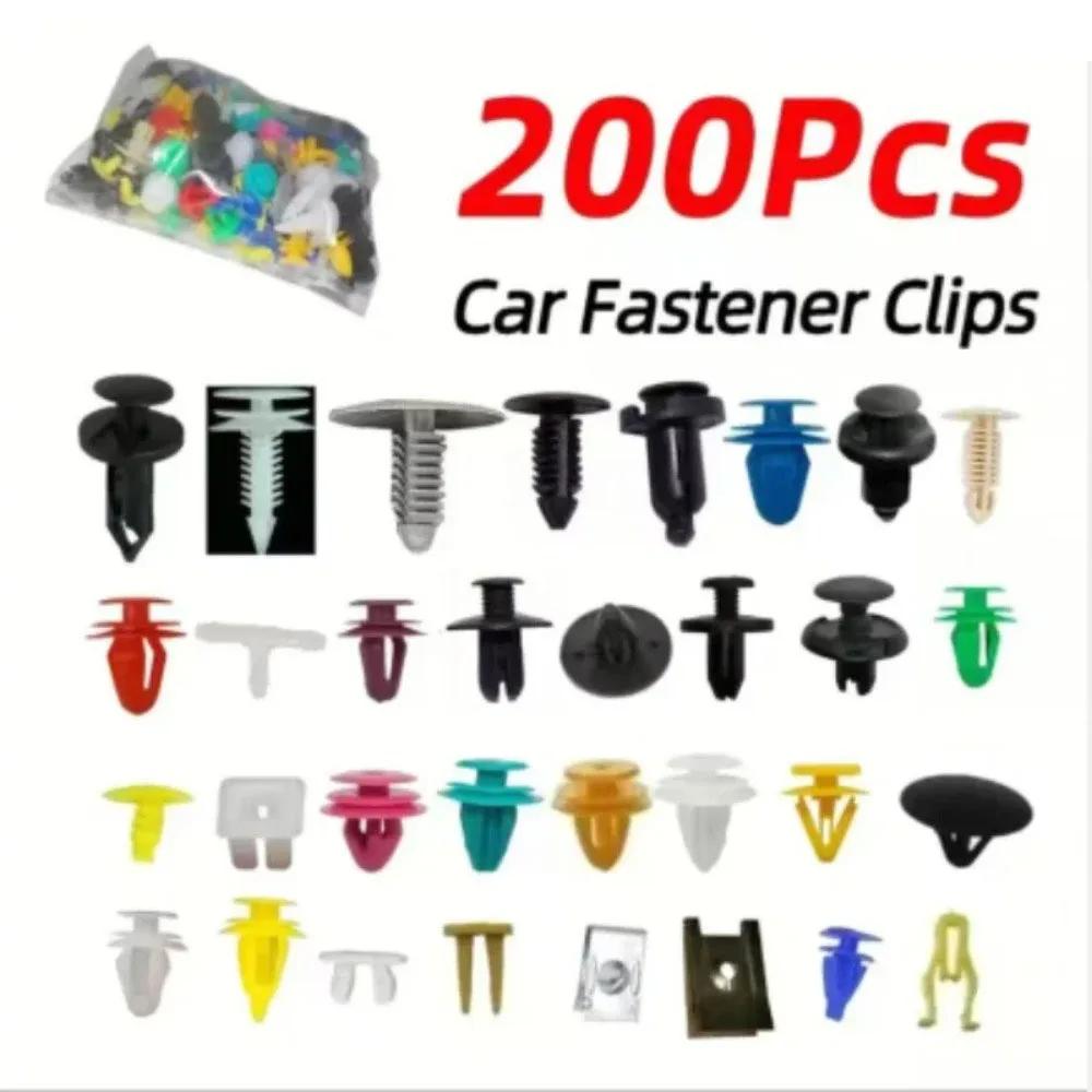 Door Panel Liner for All Car 500Pcs Kinds Universal Mixed Auto Fastener Car Bumper Clips Retainer Car Fastener Rivet