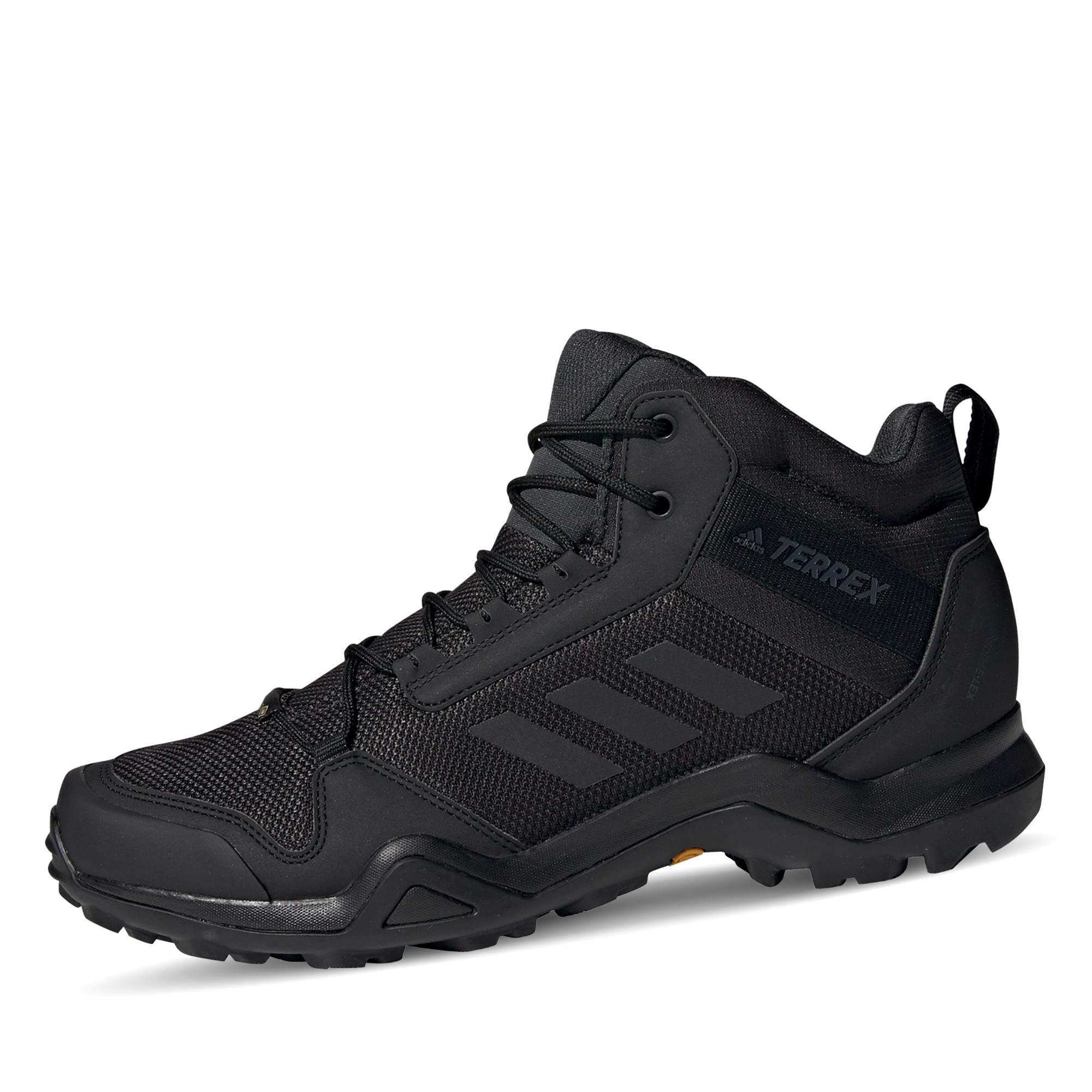 

Трекинговые ботинки Terex AX3 Mid BTI56 Core cm [Adidas] Gore-Tex мужские черные/Core черные/Carbon (BC0466) +25,5