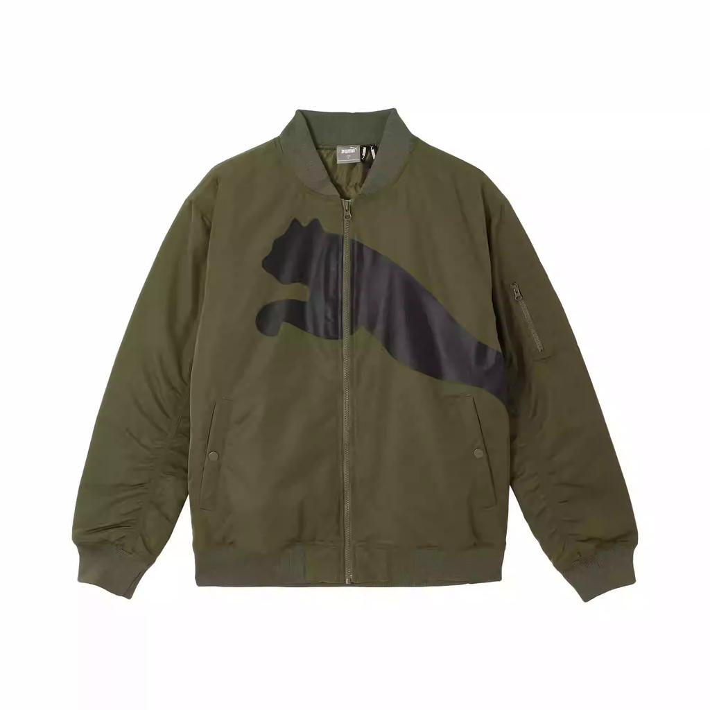New PUMA Jackets Men's Olive Green 687430-79