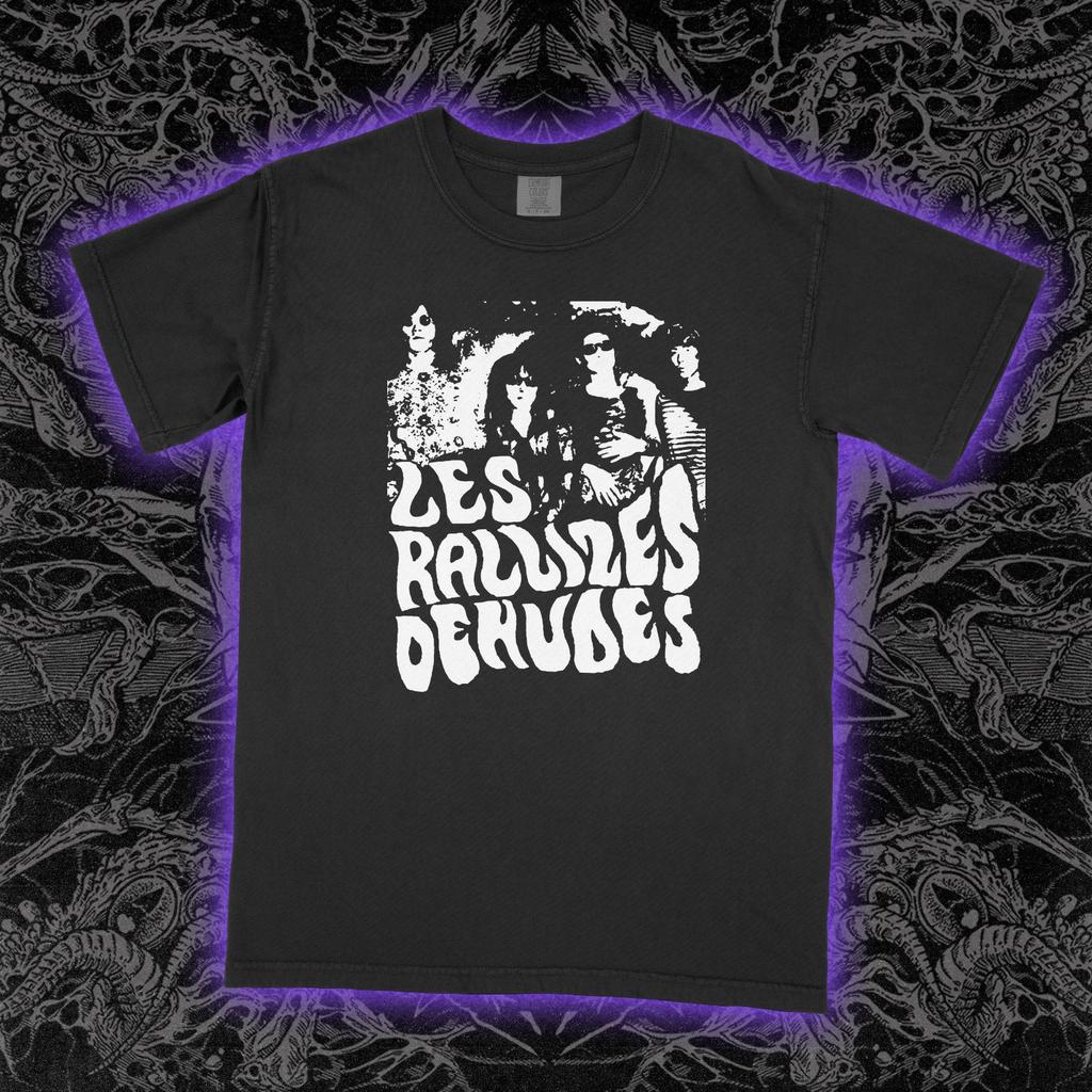 Les Rallizes Dénudés Vintage Tričko Japonská Psychedelická Rocková Kapela Unisex Tričko