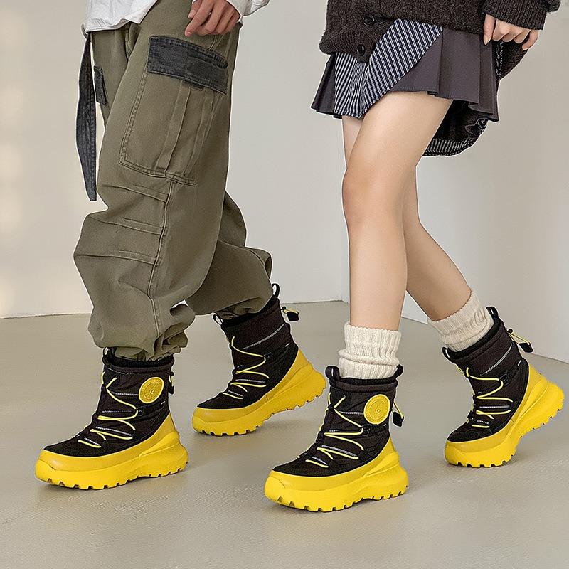 3560 Big Goose Snow Boots for Men and Women Couples Arctic Cold-proof Thick-soled Outdoor Non-slip Winter Cotton Shoes