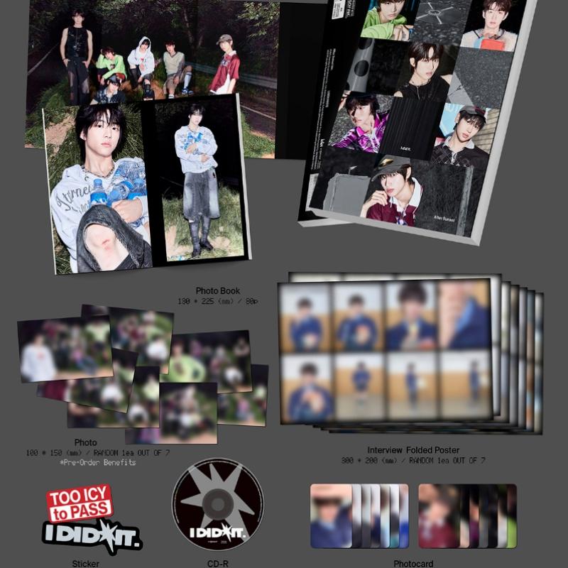 IdId   I dId It   1st Ep Album  Yesterday Ver.   After Sunset Ver. 