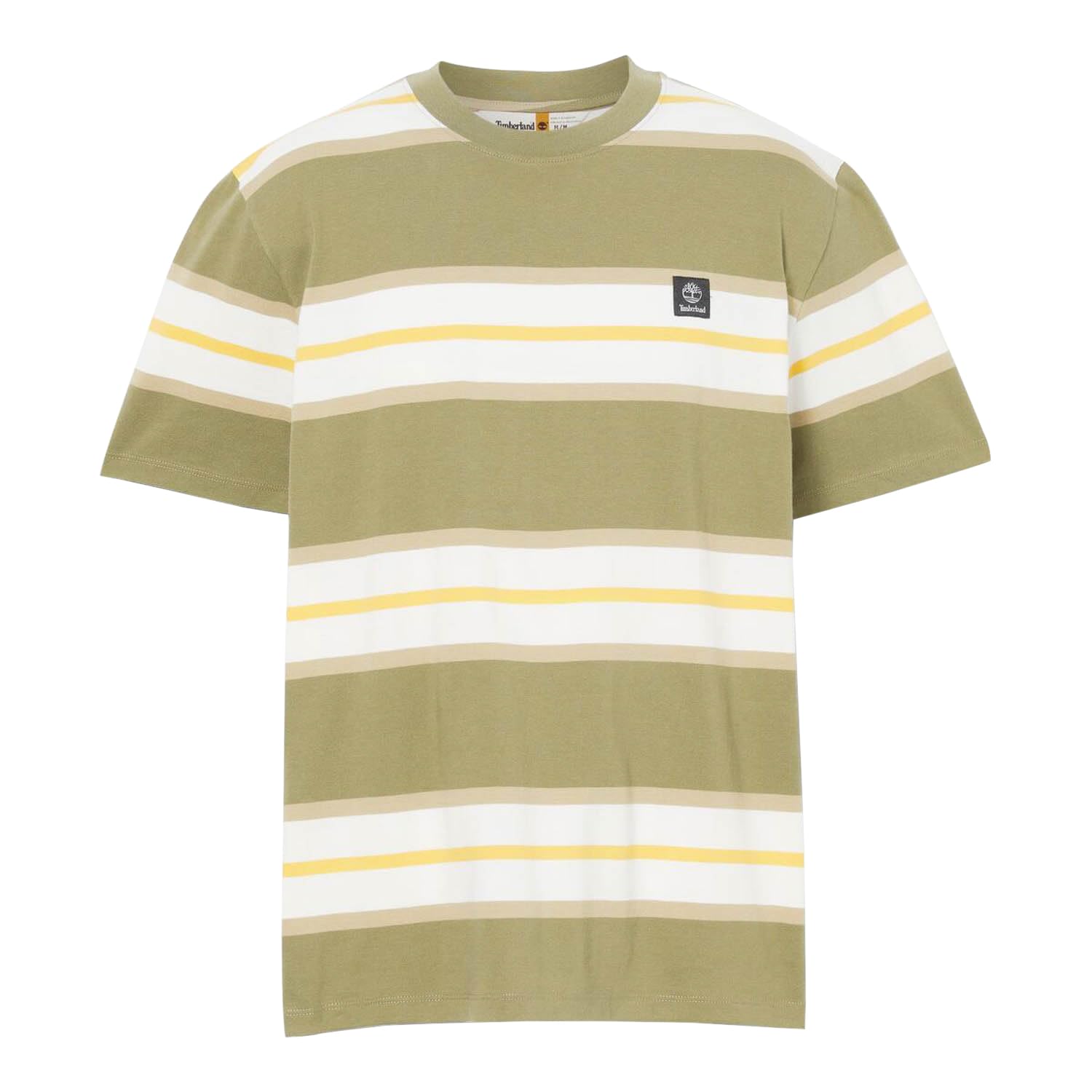 

Timberland Men s Short Sleeve Striped T-Shirt, Cassel Earth YD, Size L, TB0A64AYB391