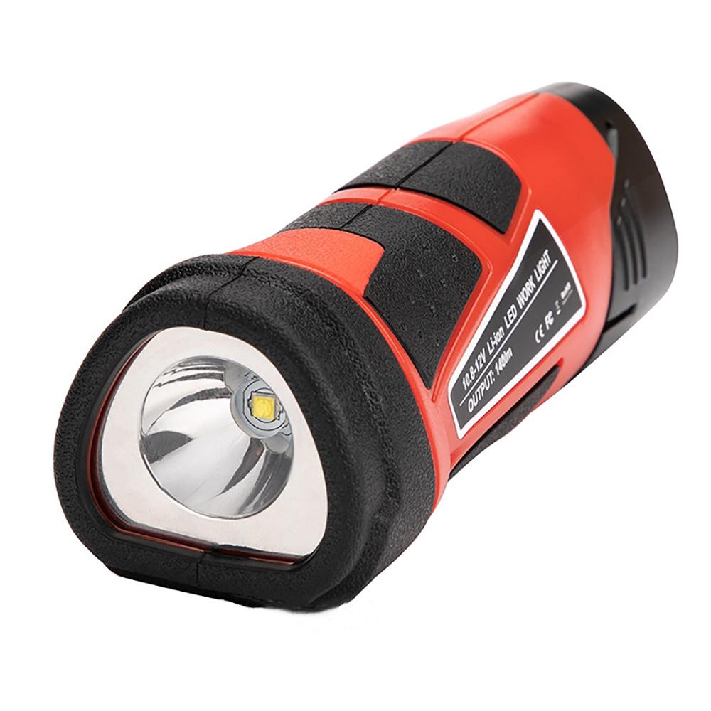 Portable Led Work Light Flashlight For Milwaukee 12V M12 Li-Ion Battery Flashlight Lamp