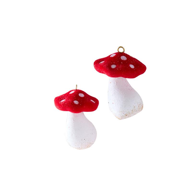 Christmas Red & White Irregular Shaped Ornaments: Balls, Candy Canes, Lollipops for Tree Decoration