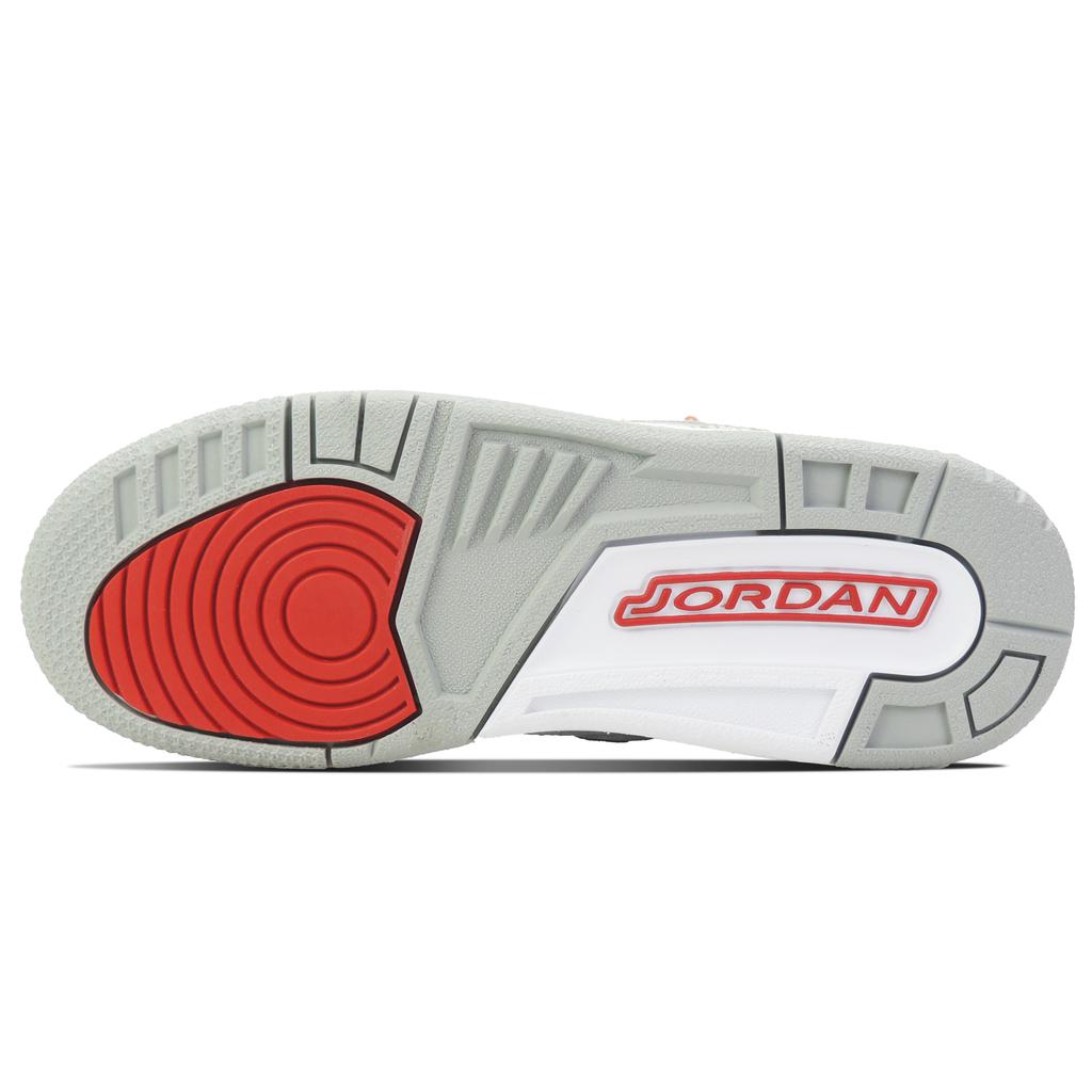 Jordan Legacy 312 Mist Shadow High top Vintage Basketball Shoes Women's White Cement AT4040-100(Team128-)