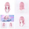Sakura Pink Gradient Three Seven Cosplay Wig With Realistic Scalp