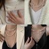 Korean Vintage Pearl Sweater Necklace - Autumn/Winter High-End Fashionable Accessory