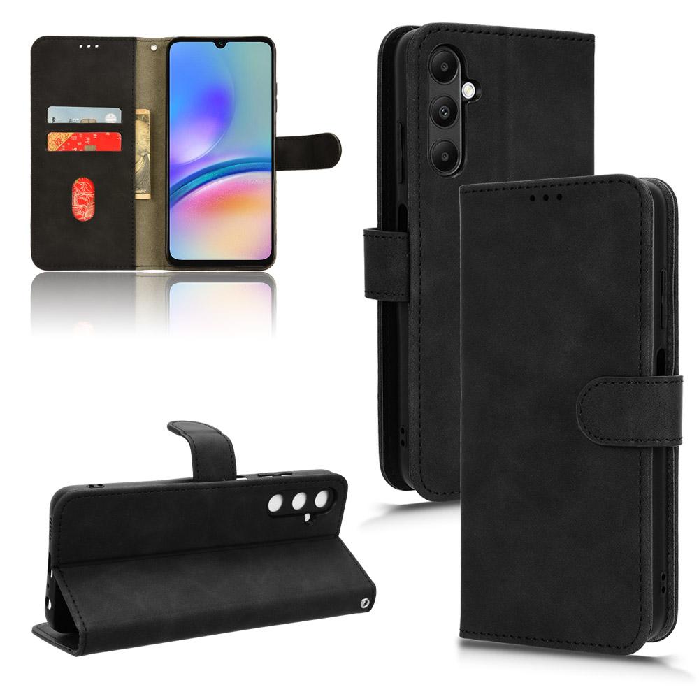 For Samsung Galaxy A05s 4G Case Skin-touch PU Leather Wallet Stand Phone Cover