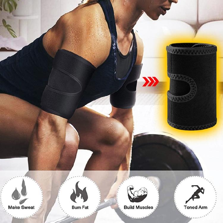 Fitness Exercise Arm Wrap Sleeve Slimming Arm Shaper Compression Upper Arm Wrap Band for Fitness Exercise Workout Pilate