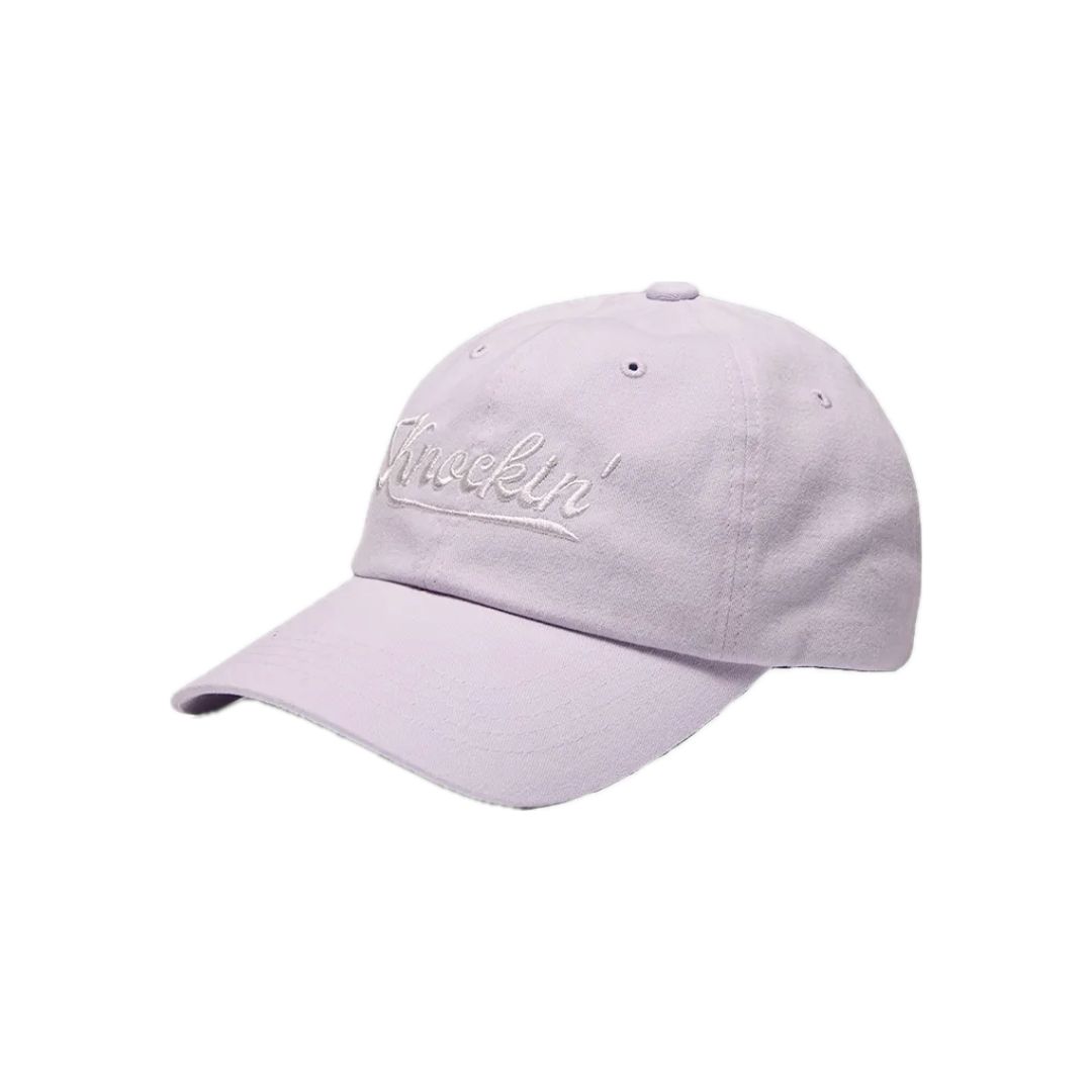 

KNOCKIN LOGO B.B CAP Lightpurple