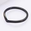Minimalist Stainless Steel Heart Shape Ring for Women Men Gold and Silver Circlet Wedding Band Jewelry Accessories Gift