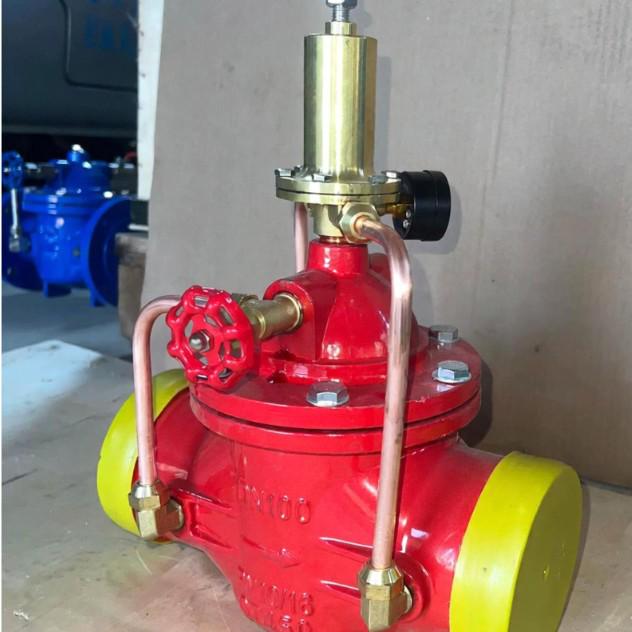 Grooved Cast Iron Firefighting Safety Drain Valve