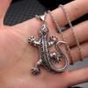 New Animal Series·Gecko Lizard Trendy Men's Pendant Necklace