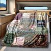 Celebrate 21 Years Of Perfection And Brilliance Blanket Personalized Name Soft Comfortable Stylish Blanket Car Blanket Perfect For Travel Camping