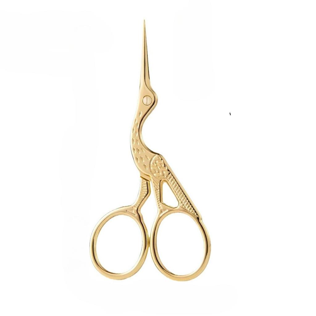 1Pc  Vintage Stainless Steel Scissors Embroidery Sewing Tools HD