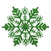 15pcs Christmas Decoration Supplies Snowflakes Plastic Holiday Ornaments Christmas Arrangement