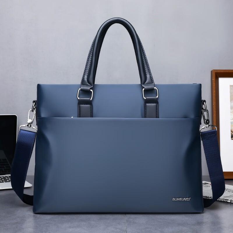 Men's Oxford Cloth Messenger Briefcase
