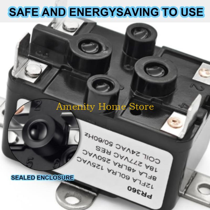 F26C Automotive 24V SPDT Relays with 4 pin High Load Capacity & Easy Installation Starter Switching for Car & Truck