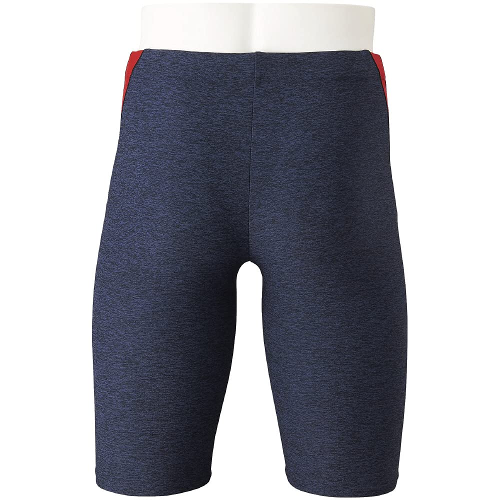 Mizuno Half Spats 3D N2JB9102 Navy Heather X Small Men's (26cm Inseam, Cups) 87 Red, Size