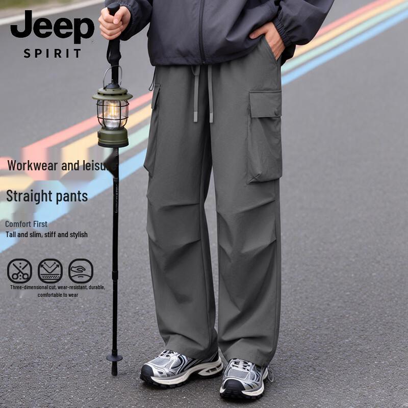 JEEP SPIRIT Men s Casual Cargo Pants L