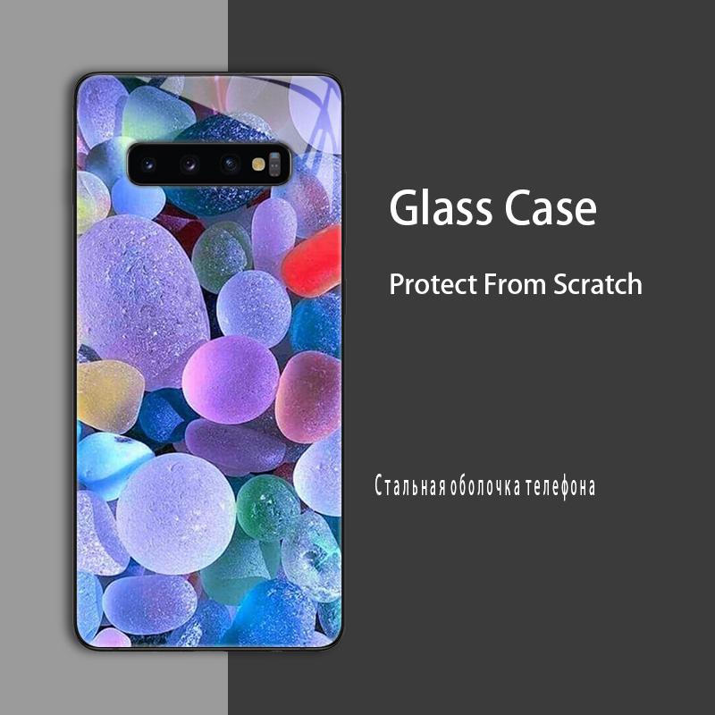 For Samsung S10 5G Case Cover Tempered Glass Case Coque For Samsung Galaxy S10e S10 S20 FE Ultra Plus S 10 Lite Protect Case